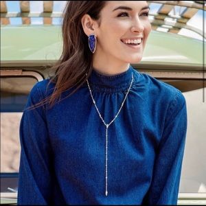 Kendra Scott Arrowhead Lariat Necklace